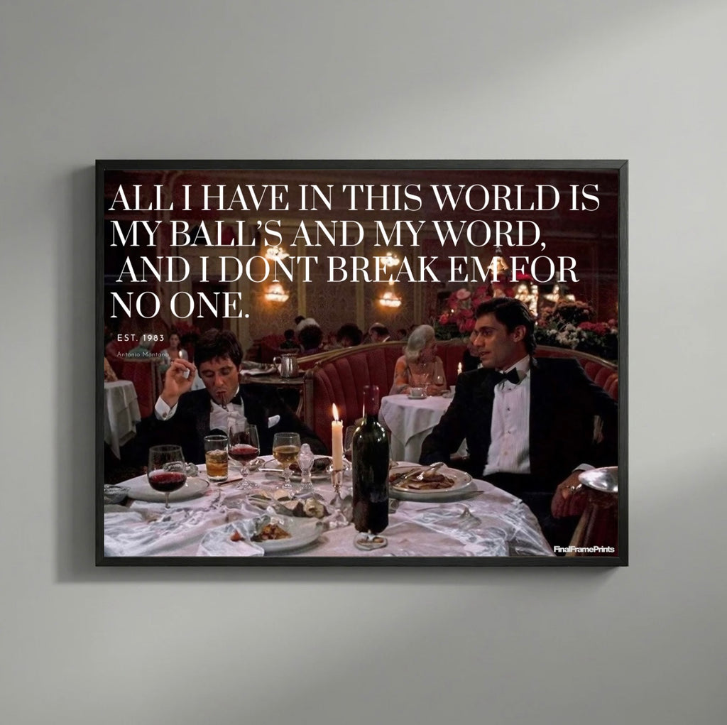 Scarface "All i have in this world"