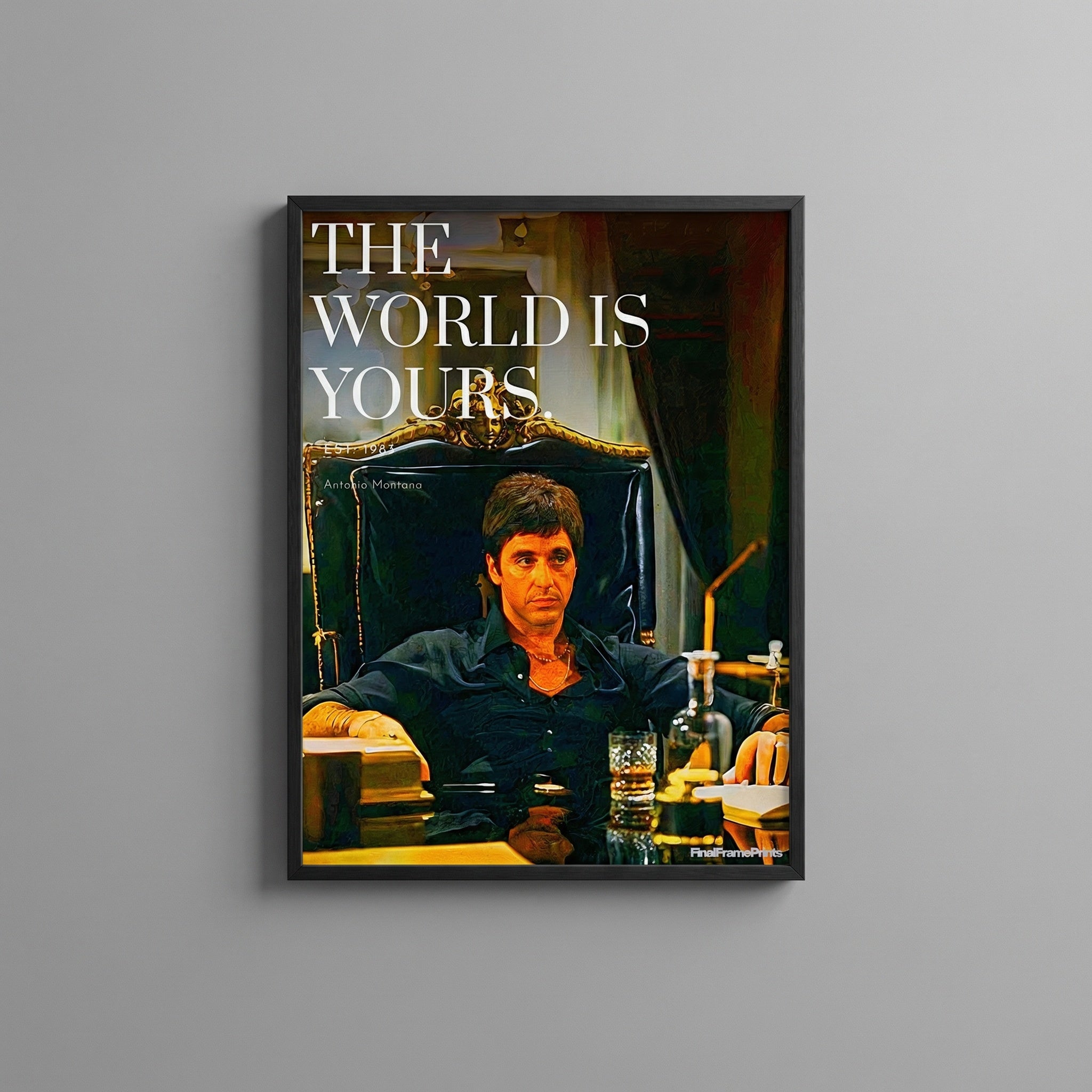 Scarface "The world Is Yours"